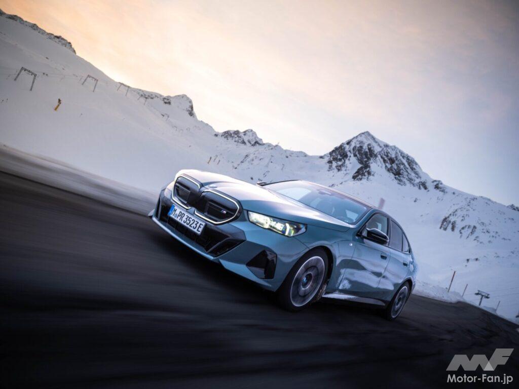 「BMW、新型5シリーズ&ドライバーレス車両のテスト走行を、オーストリアの氷上で現地メディア向けに実施！」の4枚目の画像