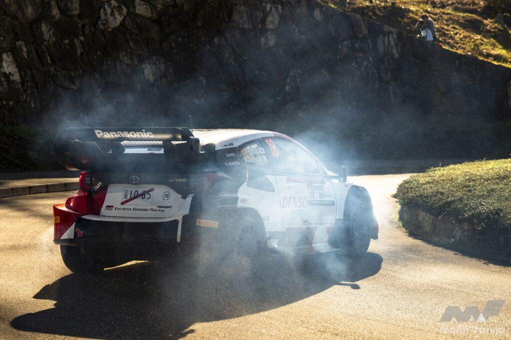 「【WRC結果】ラリージャパンが開幕！ 初日トップはヌービル、勝田貴元はトヨタ勢トップの5番手」の2枚目の画像