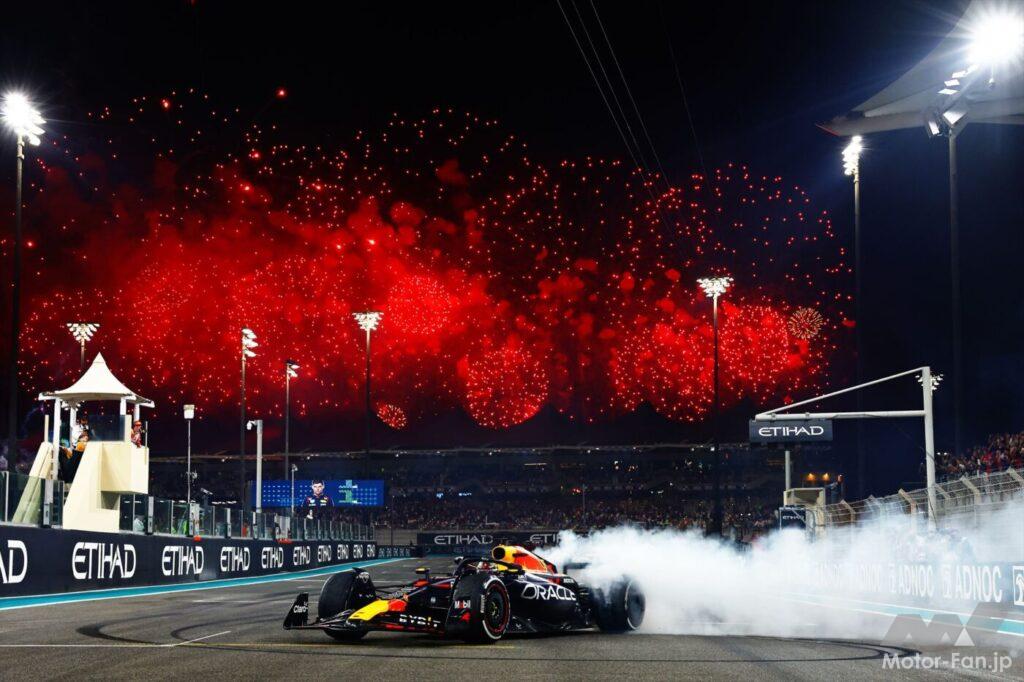「【F1レース結果】王者フェルスタッペンが完勝で2023年を締める、角田裕毅は最終戦アブダビGPで8位入賞！」の1枚目の画像