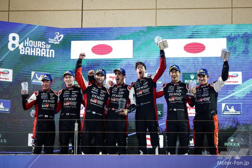 「【WECレース結果】平川亮らトヨタ8号車が世界チャンピオンに！トヨタはバーレーン8時間を1-2で制す」の4枚目の画像