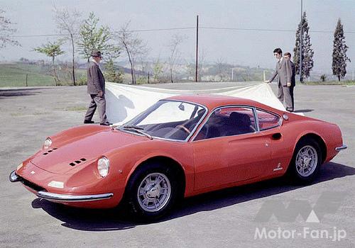 「フェラーリなのかディーノなのか？ 246GTはマンガにも登場した極上車！『さいたまイタフラミーティング2023』で見つけた名車・旧車vol.4」の10枚目の画像
