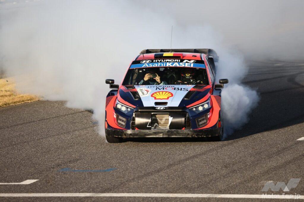 「WRCのワークスマシンの強烈なGを体感！ ヒョンデi20 N Rally1×ティエリー・ヌービル選手」の2枚目の画像