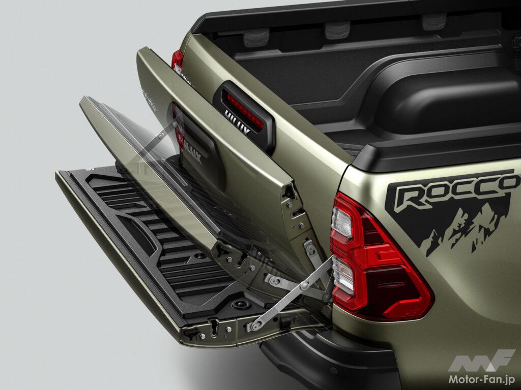 「トヨタ・ハイラックスにアグレッシブなスタイルの特別仕様車「Z“Revo ROCCO Edition”」が登場！」の5枚目の画像