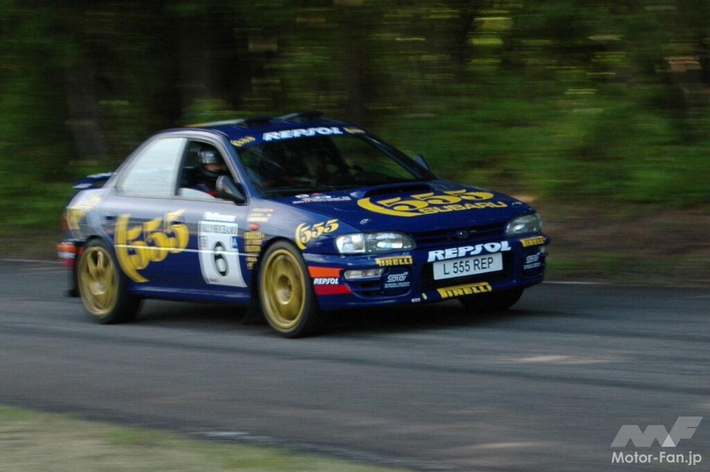 「WRCを走ったインプレッサWRXを運転した！ カルロス・サインツがドライブした本物のプロドライブ製グループAマシンです!!」の2枚目の画像