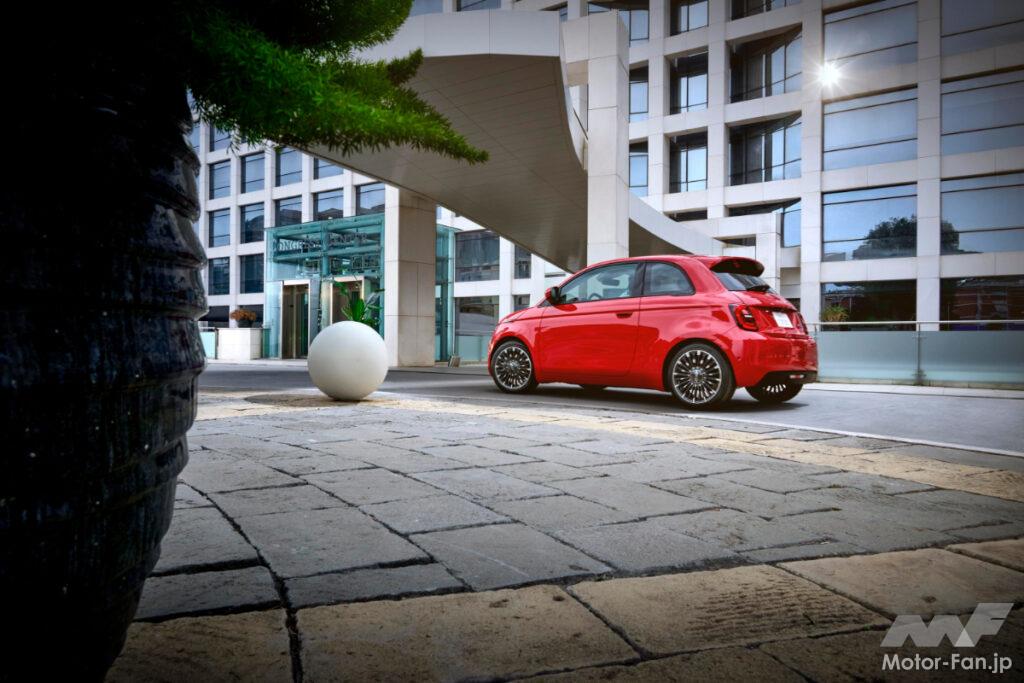 「新型「フィアット 500e」が北米でも発表！街乗りに最適な楽しさ満点のコンパクトEVは、2024年初頭から北米市場向けに発売！」の6枚目の画像