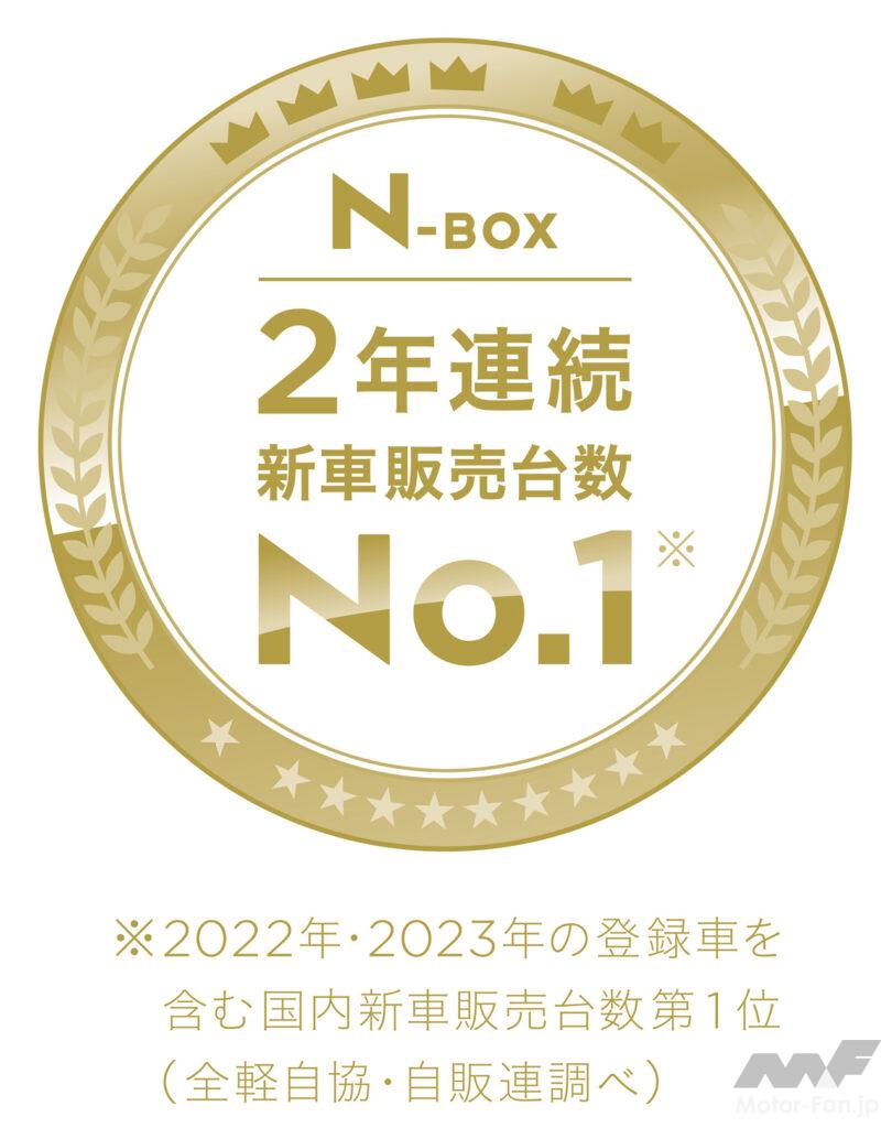 「ホンダN-BOXシリーズが累計販売250万台を突破！ N-BOXは2023年の新車販売台数No.1を獲得」の4枚目の画像
