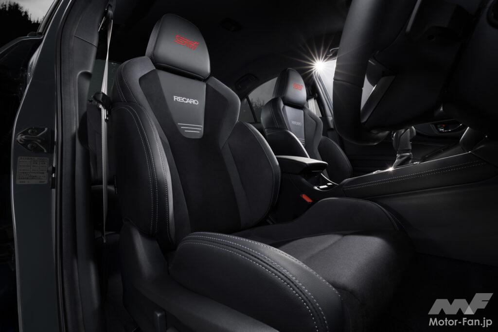 「500台限定の「スバルWRX S4 STI Sport♯」発表！専用装備＆チューニングで操縦安定性向上と、より上質な乗り味を実現 」の6枚目の画像