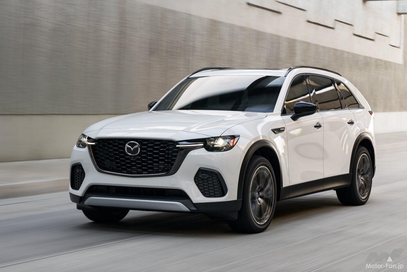 マツダ、新型クロスオーバーSUV、CX-70を初公開 北米の2列シートSUV