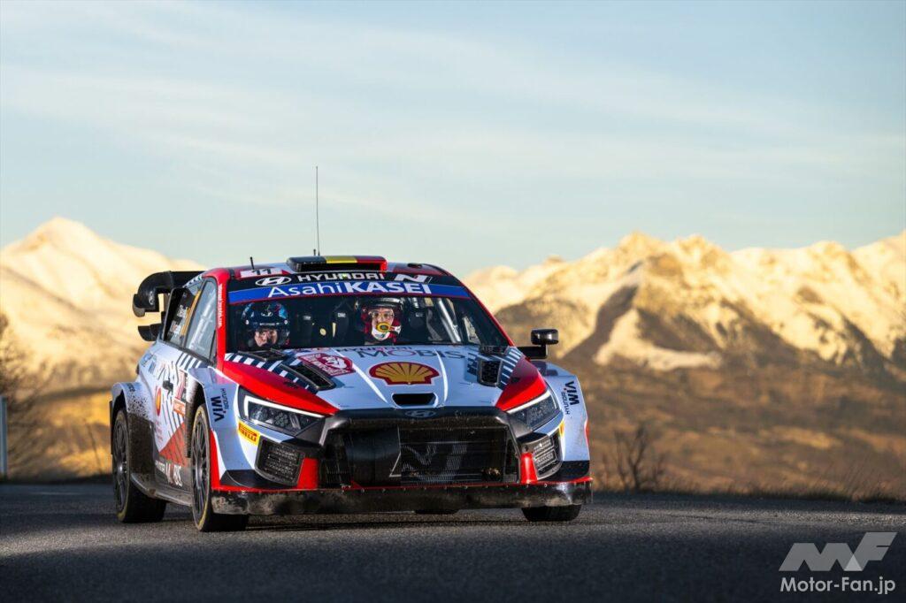 「【WRC結果】開幕戦モンテカルロをヌービルが逆転で制す、トヨタ勢はダブル表彰台で2024年シーズンをスタート」の1枚目の画像
