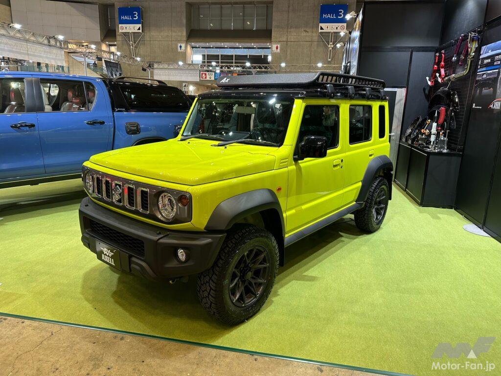 「オートサロンの会場に「ジムニー５ドア」が隠れていた！生産国から直輸入の激レア車両【東京オートサロン2024】」の3枚目の画像