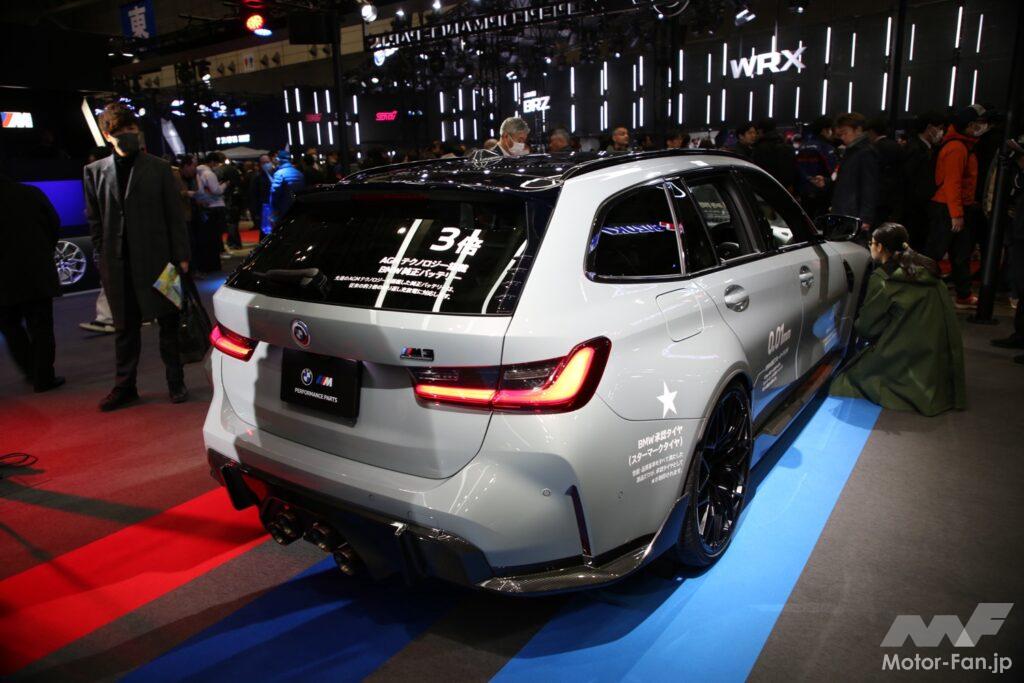 「BMWはMパフォーマンス・パーツがメイン！センターロック式のホイールを装着した「M2 クーペ」も登場【東京オートサロン2024】」の7枚目の画像