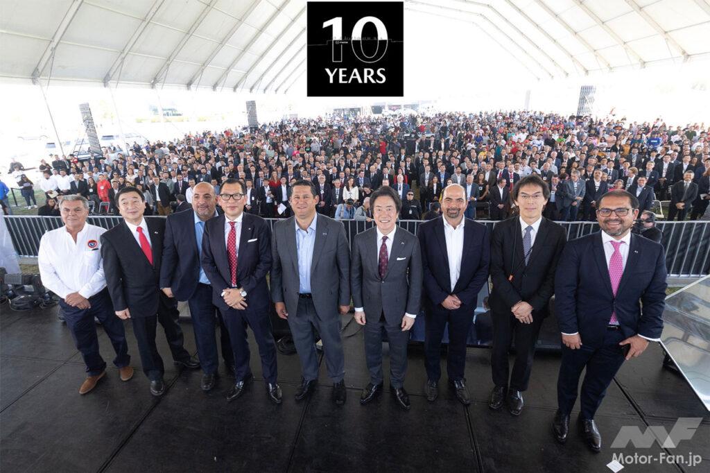 「マツダのメキシコ生産拠点「MMVO」が操業10周年。最重要市場である北米事業の成長を支える重要拠点に成長」の2枚目の画像