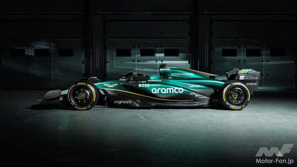 「アストンマーティンが新型F1マシン「AMR24」を発表！ 昨季スタートダッシュに成功したマシンが進化」の2枚目の画像