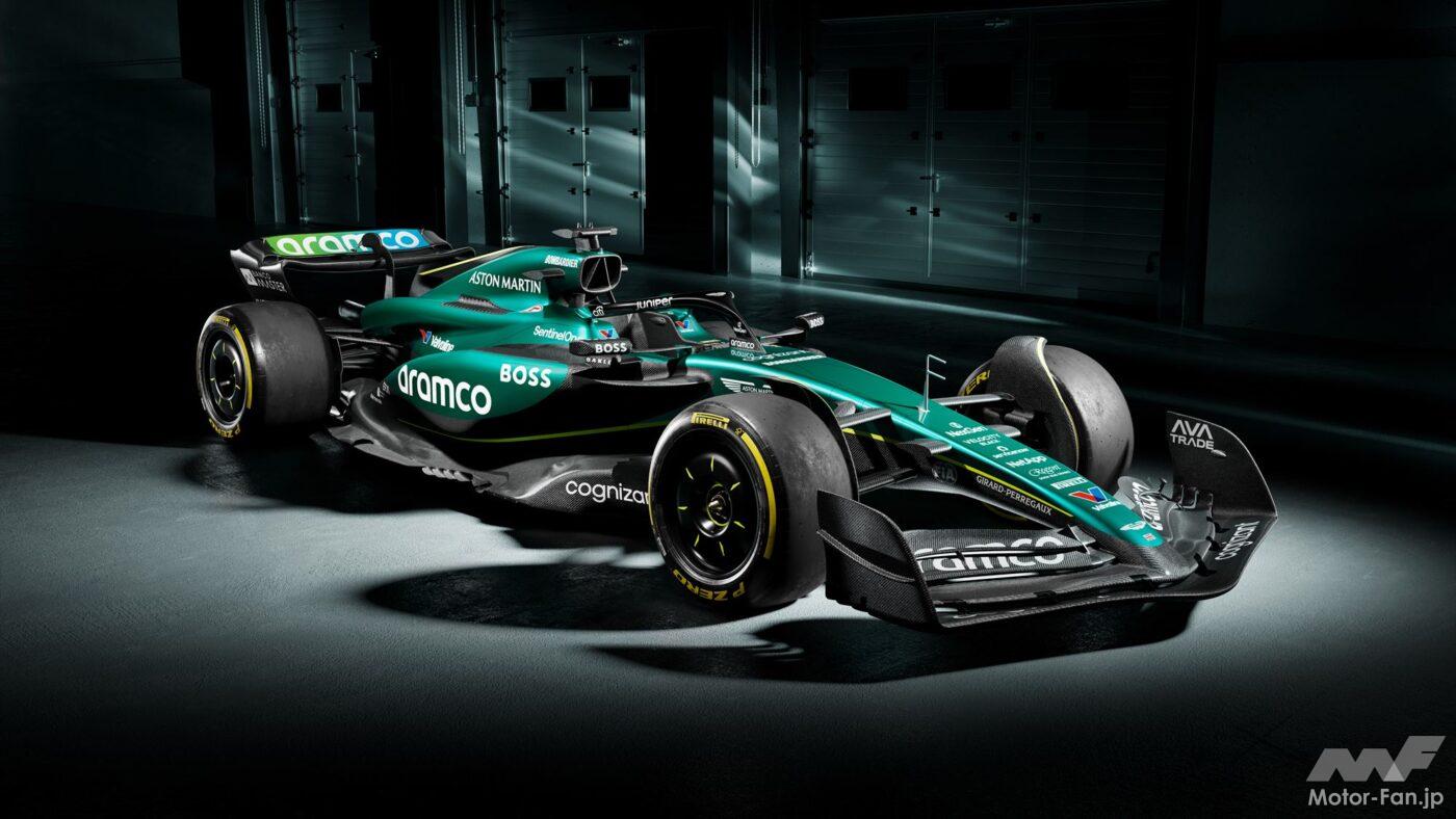 「アストンマーティンが新型F1マシン「AMR24」を発表！ 昨季スタートダッシュに成功したマシンが進化」の2枚めの画像