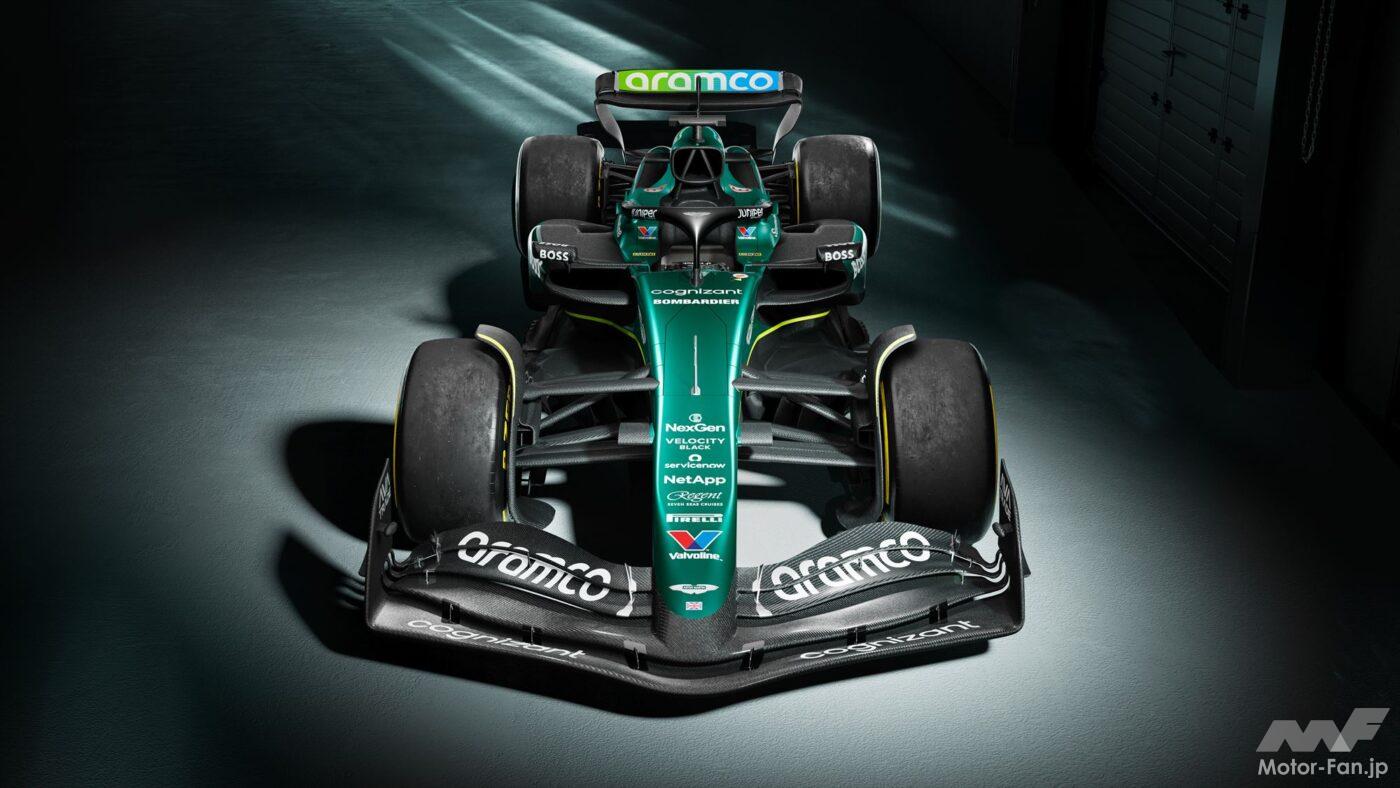 「アストンマーティンが新型F1マシン「AMR24」を発表！ 昨季スタートダッシュに成功したマシンが進化」の7枚めの画像