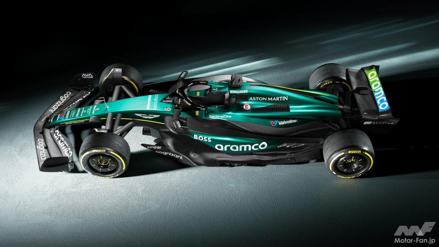 「アストンマーティンが新型F1マシン「AMR24」を発表！ 昨季スタートダッシュに成功したマシンが進化」の3枚めの画像