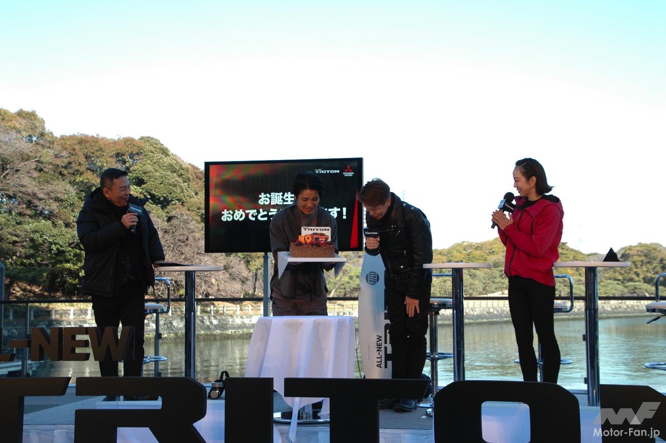 「トライトンクイズに挑戦！ ついに発売された三菱の新型ピックアップトラックの発売記念イベントは豪華ゲストも登場してのサプライズもあり!?」の22枚めの画像