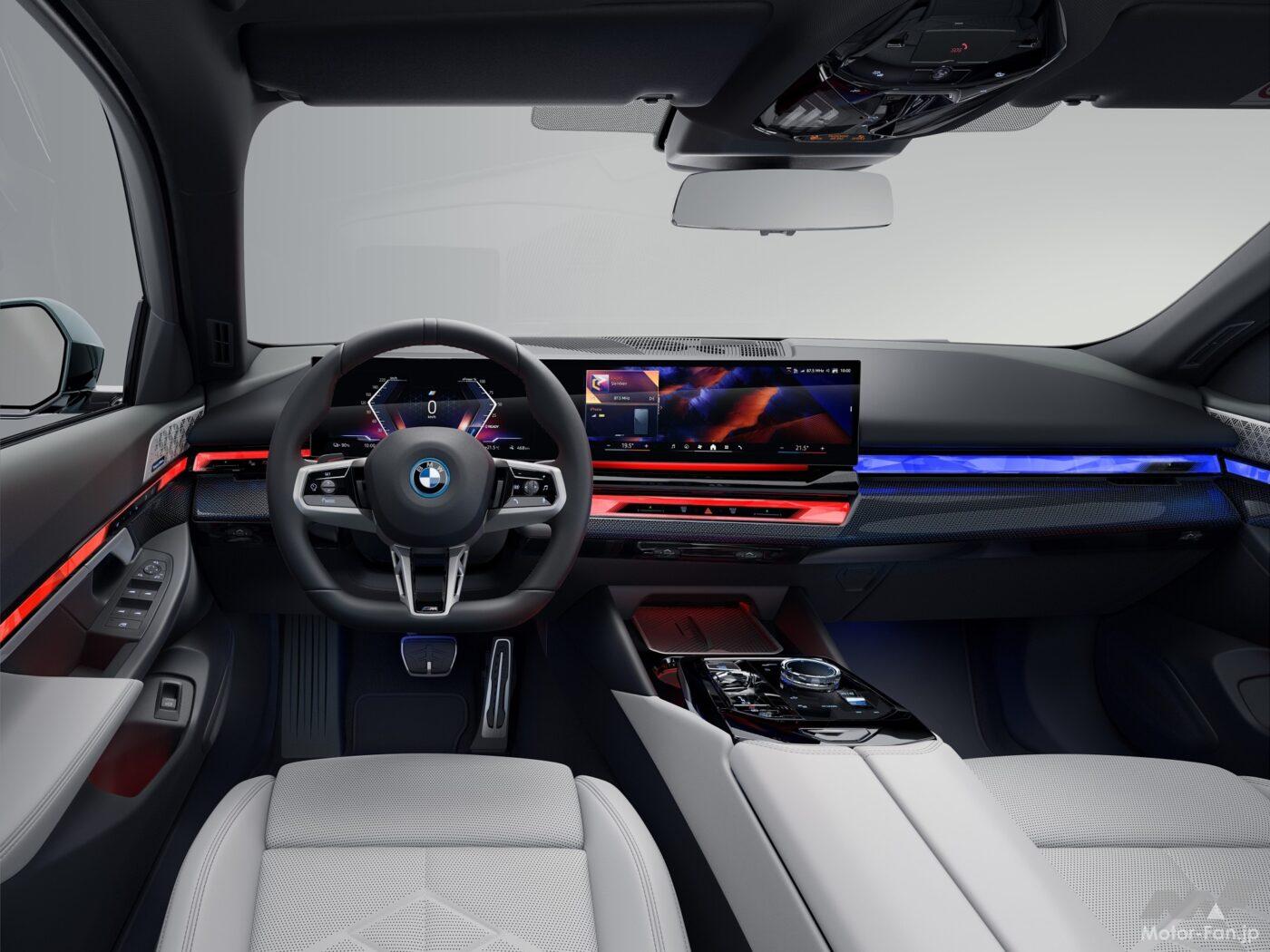 「新型BMW 5シリーズ・ツーリング登場！ツーリング初となるBEV「i5」をラインナップ」の7枚めの画像