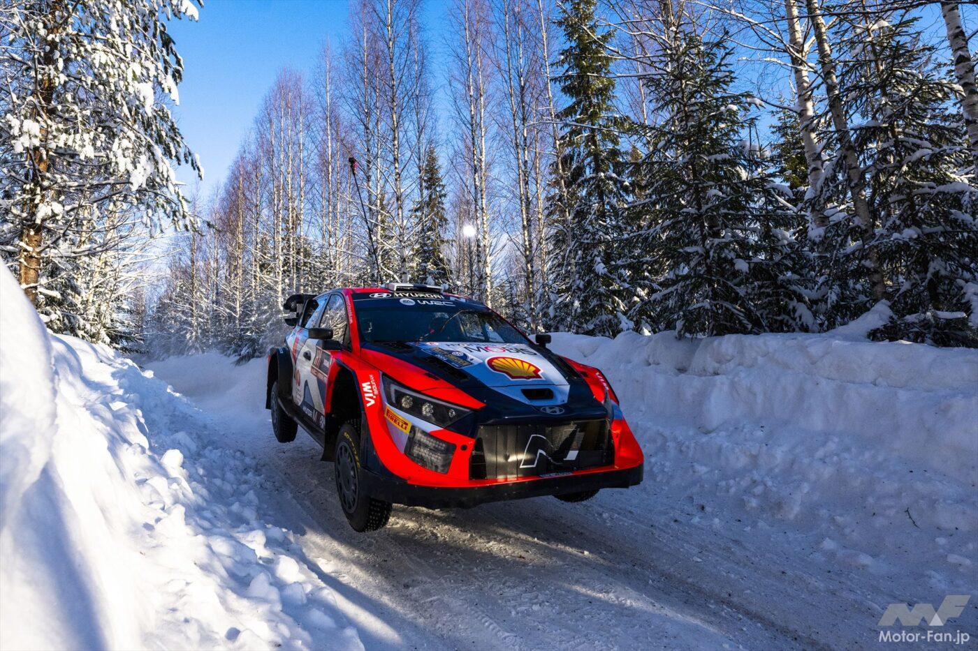 「【WRC結果】勝田貴元が一時リードもクラッシュで戦列去る……第2戦スウェーデン優勝はラッピに」の9枚めの画像