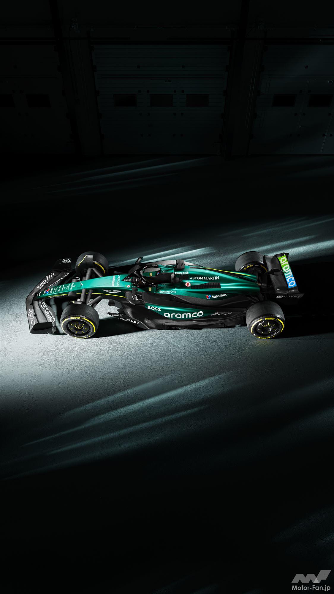 「アストンマーティンが新型F1マシン「AMR24」を発表！ 昨季スタートダッシュに成功したマシンが進化」の5枚めの画像