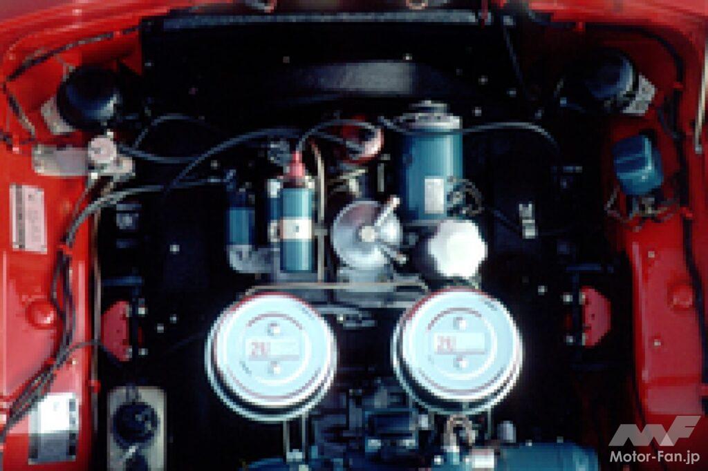 トヨタスポーツ800 空冷エンジン