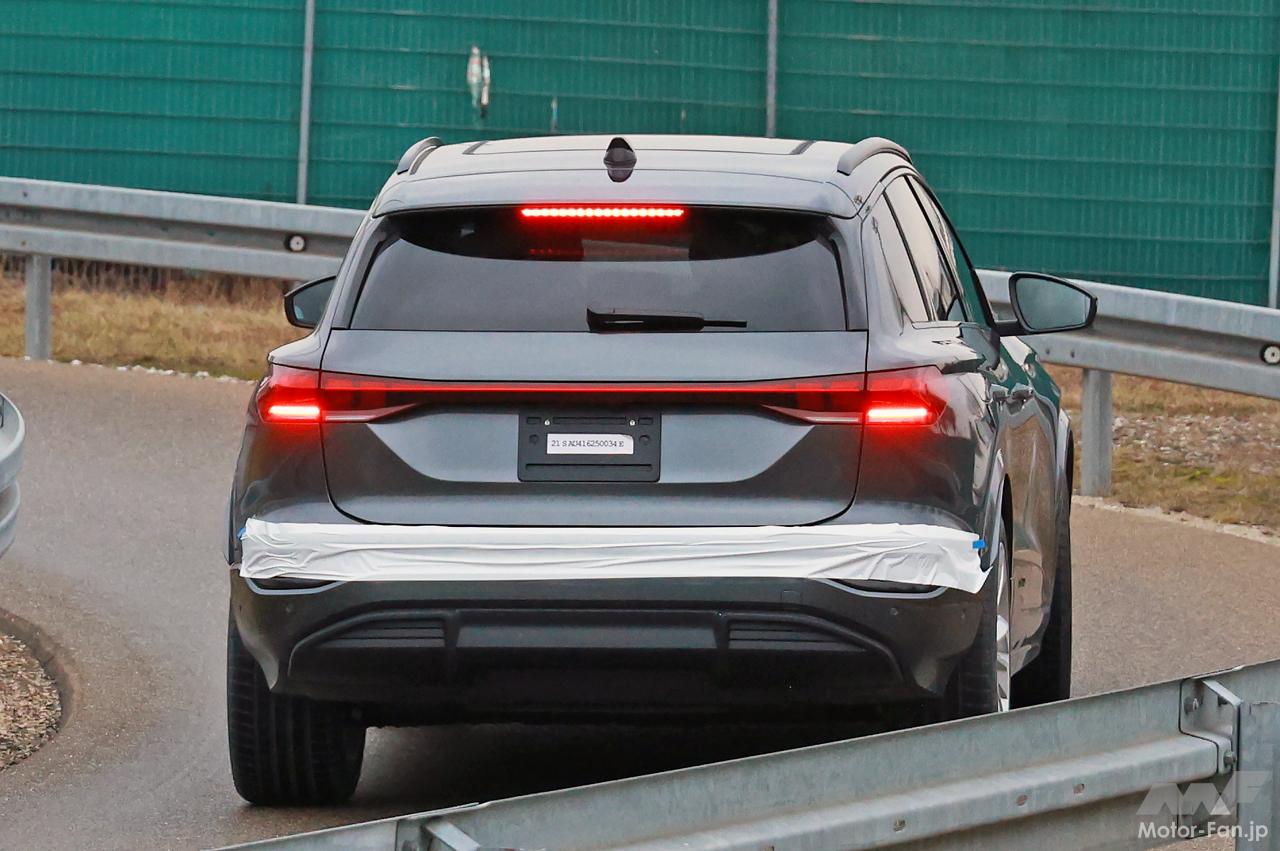 「発表直前、アウディ次世代電動SUV「Q6 e-tron」、市販型を最速プレビュー！」の7枚めの画像