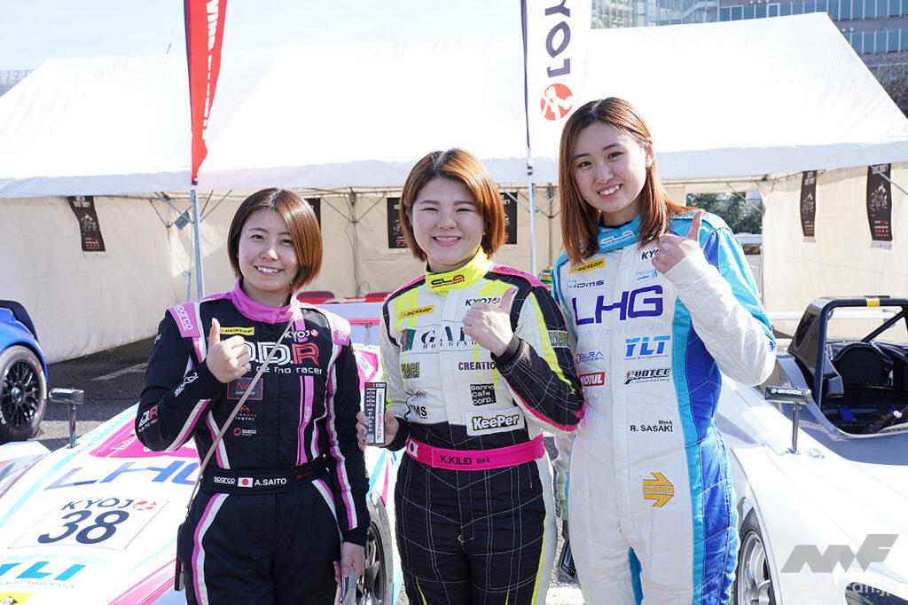 「2024年のモータースポーツは女性ドライバーたちの戦いに熱視線！ インタープロトやスーパーフォーミュラのサポートレース「KYOJO CUP」に注目!!」の1枚目の画像
