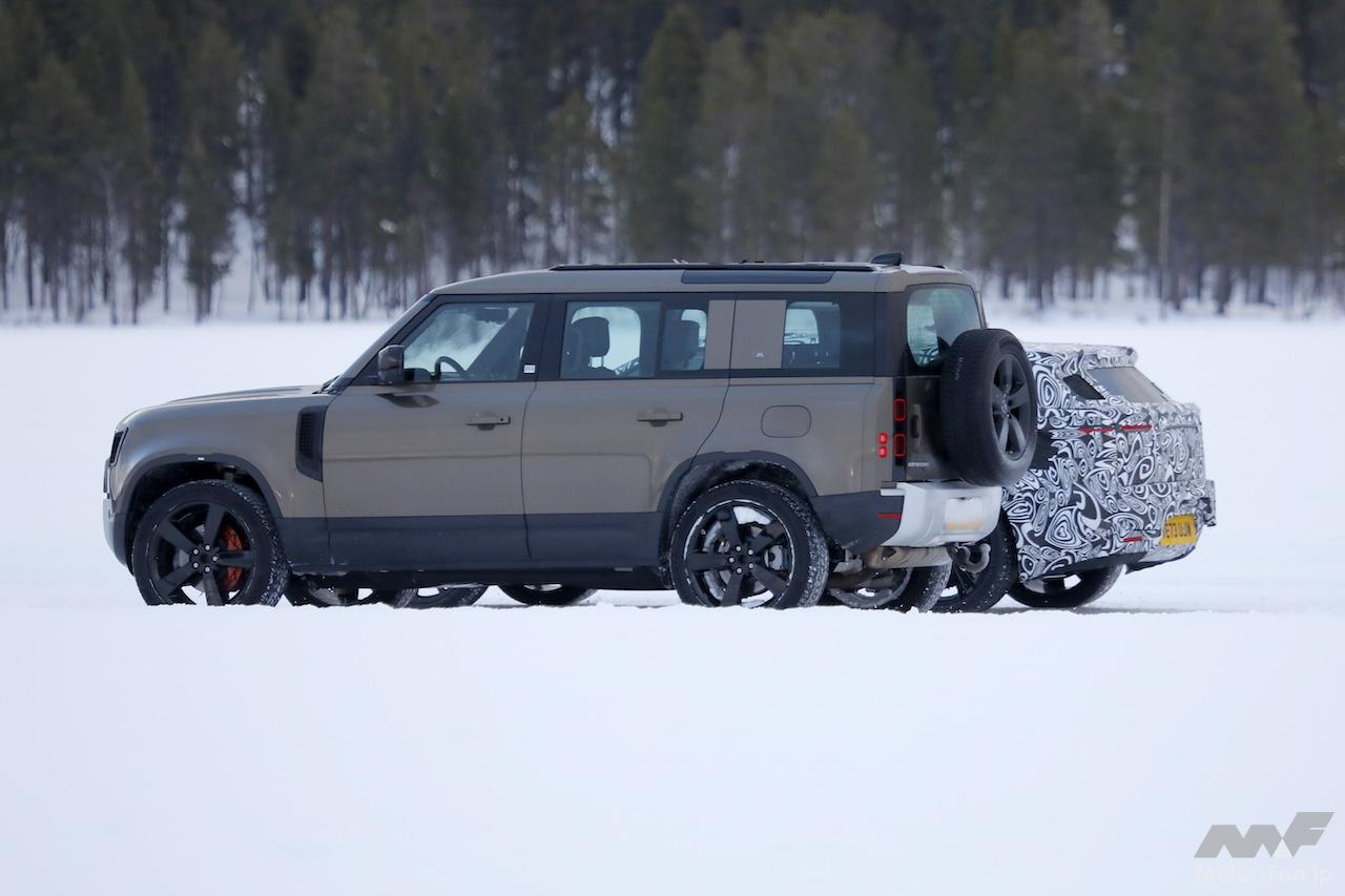 「ランドローバーEV化、第一弾「レンジローバー ヴェラールEV」実車を初スクープ！」の14枚めの画像