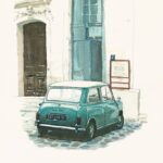 「近くて遠い国のエトランゼ、パリに息づくイギリス車たち /溝呂木 陽の水彩カースケッチ帳【傑作選・その6】」の4枚目の画像ギャラリーへのリンク