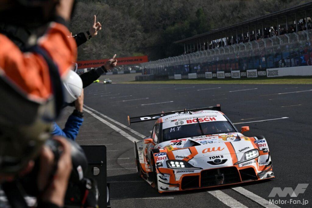 「【スーパーGT結果】開幕戦岡山でau GRスープラが完勝！今季デビューのシビック・タイプR-GTは3位表彰台を獲得」の1枚目の画像