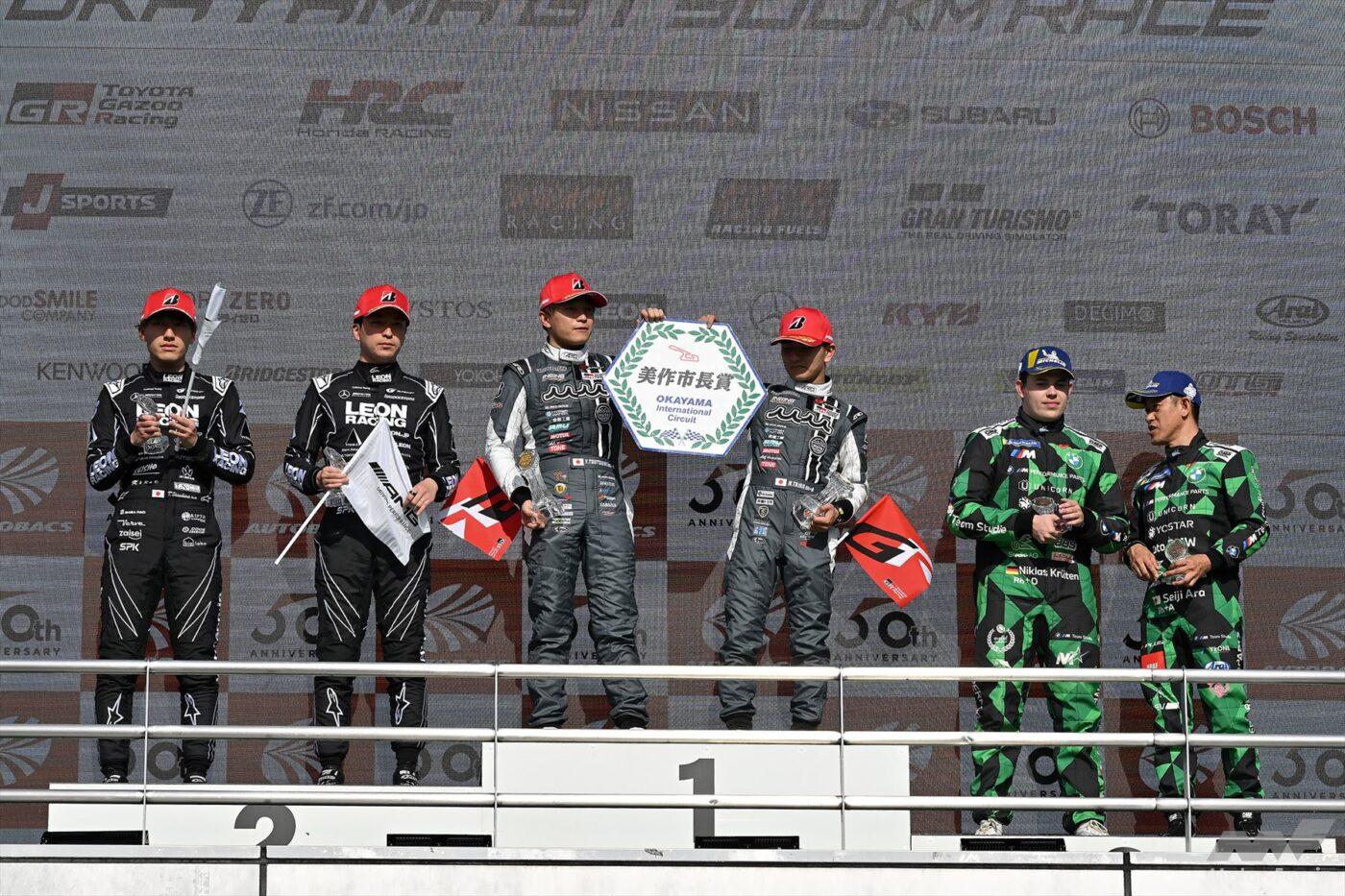 「【スーパーGT結果】開幕戦岡山でau GRスープラが完勝！今季デビューのシビック・タイプR-GTは3位表彰台を獲得」の15枚めの画像