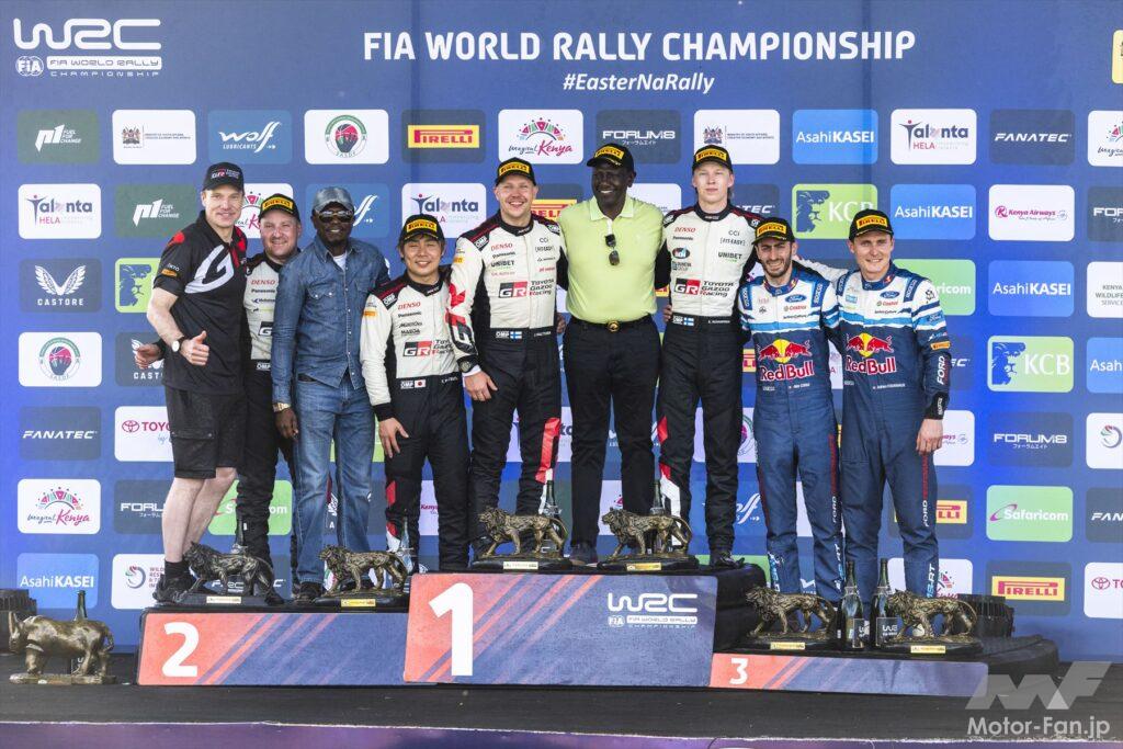 「【WRC結果】トヨタがサファリで1-2-4！ロバンペラが優勝、勝田貴元が2位表彰台を獲得！」の4枚目の画像