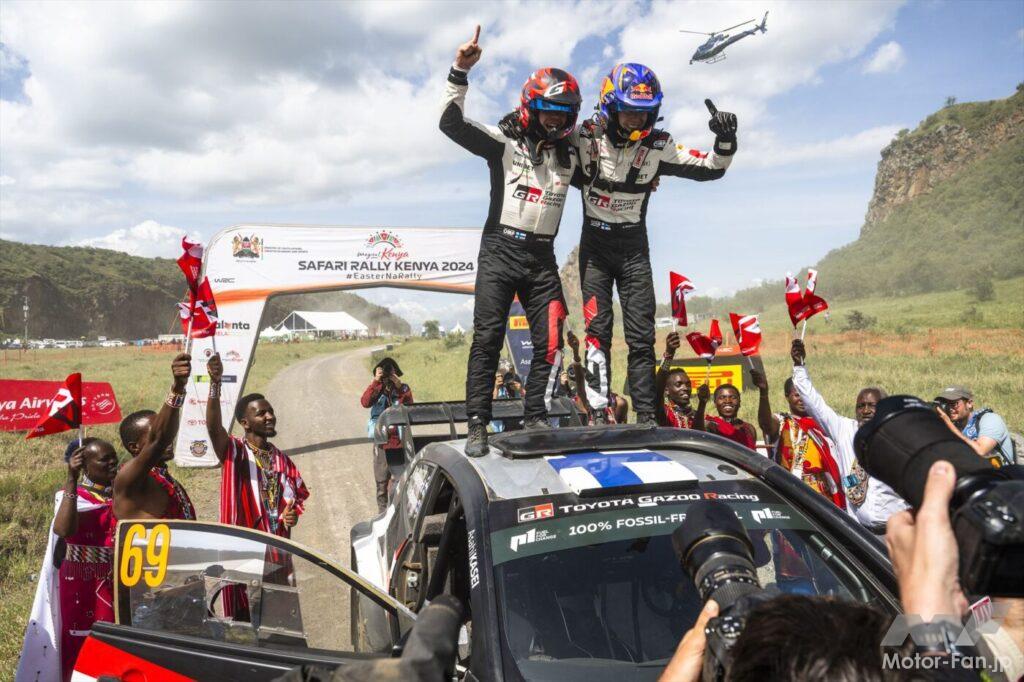 「【WRC結果】トヨタがサファリで1-2-4！ロバンペラが優勝、勝田貴元が2位表彰台を獲得！」の17枚目の画像