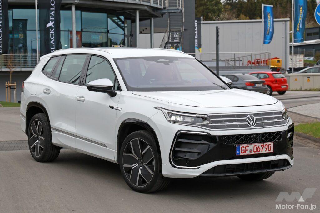 「中国専売をグローバルモデルに？ フォルクスワーゲンの7人乗りSUV「ティグアン オールスペース」後継機をニュルでキャッチ！」の13枚目の画像