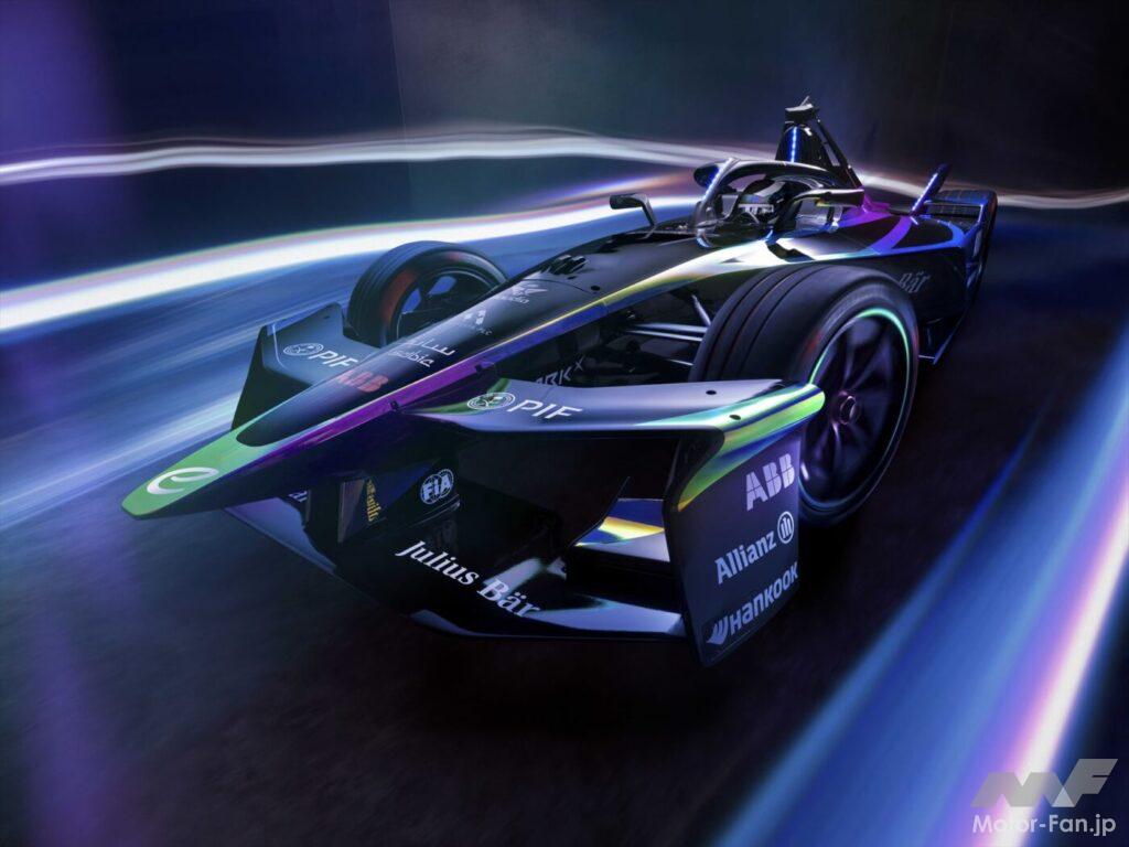 「AWD化で加速力はF1を凌駕！フォーミュラEが“GEN3 Evo”を公開、レース中の高速充電も導入へ」の1枚目の画像
