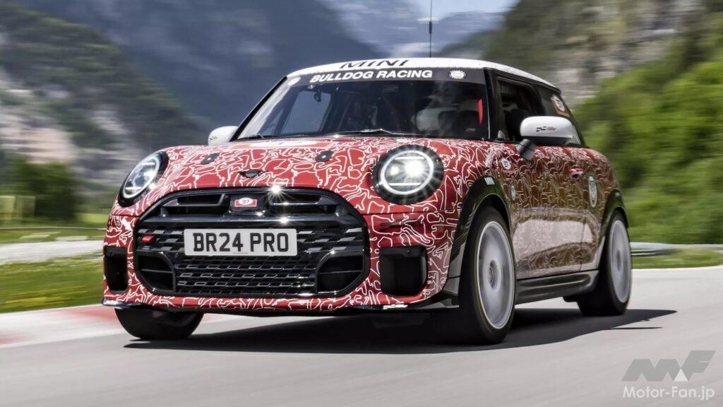 「EVを圧倒するスリル！ガソリンエンジン搭載の新型MINI「JCW」は最大250psの予感！」の2枚目の画像