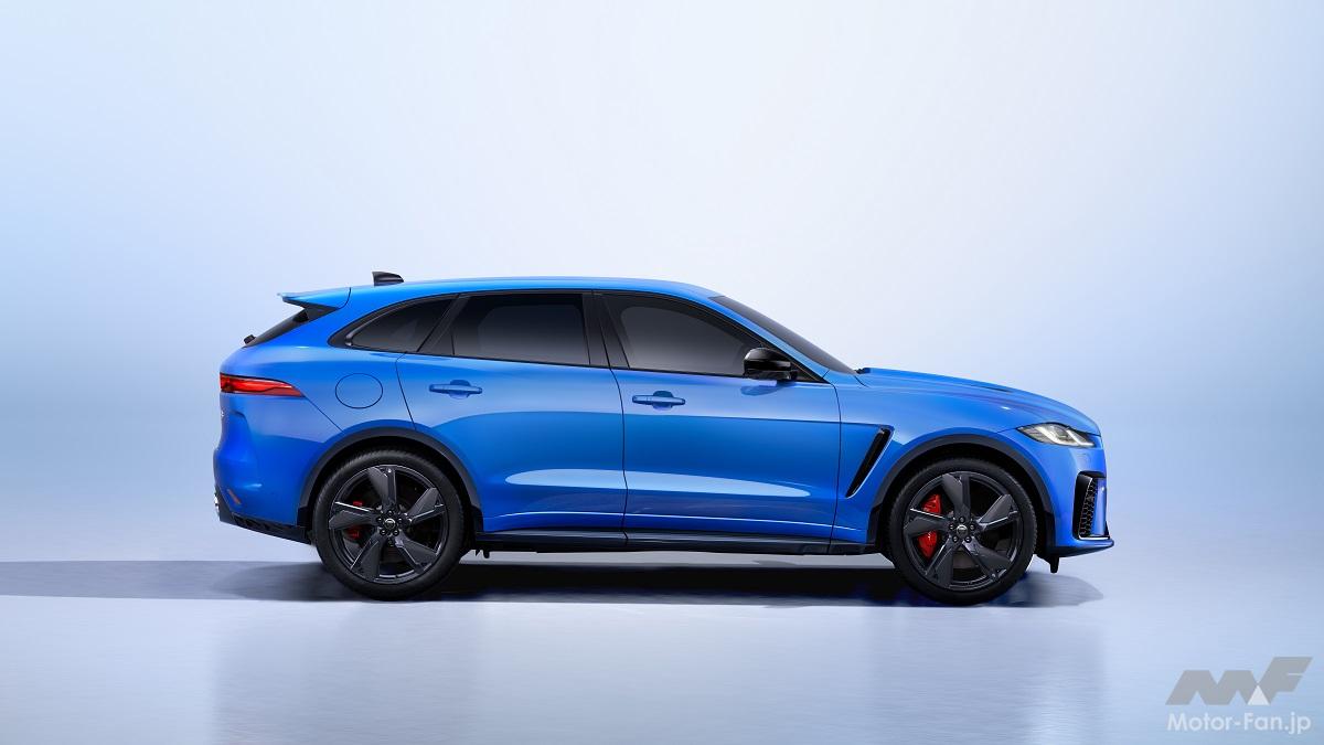 「ジャガーのエンジンモデル生産終了を記念したモデル「F-PACE」に「90th アニバーサリー・エディション」が登場！美しいスタイリングボディにスーパーチャージドV8エンジンを搭載！」の4枚めの画像