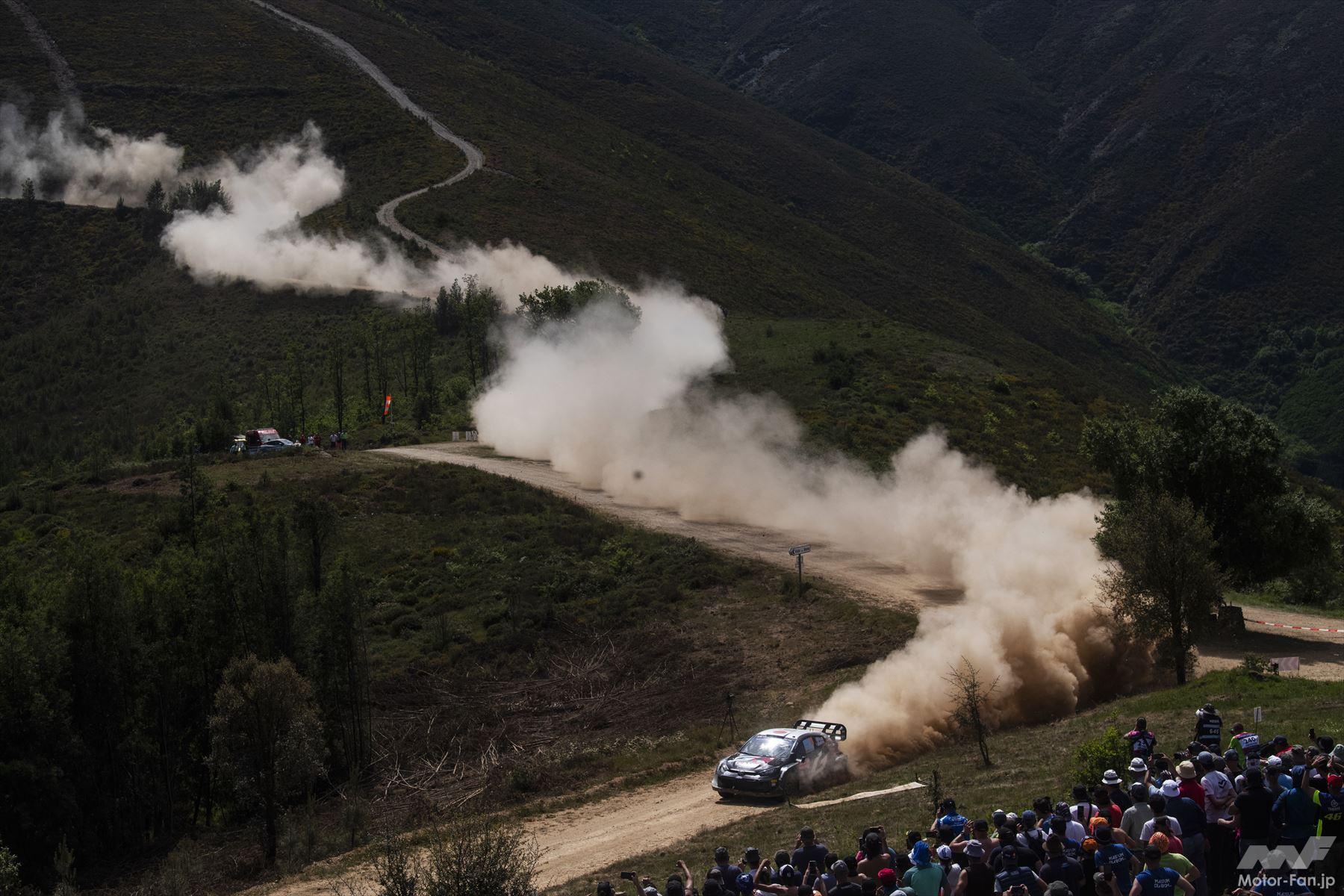 「【WRC結果】8度の世界王者オジエが2連勝！ トヨタはポルトガルで一時1-2-3態勢も勝田貴元らがデイ3で戦線離脱」の2枚めの画像