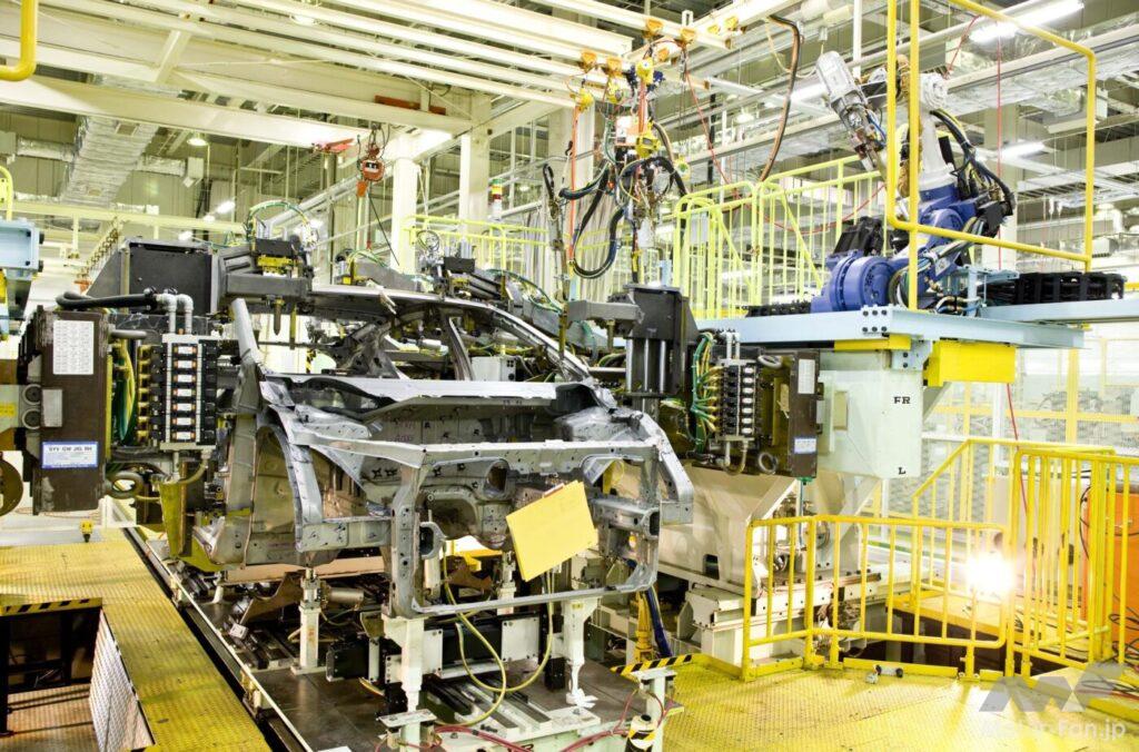 Honda四輪新機種センター生産工程