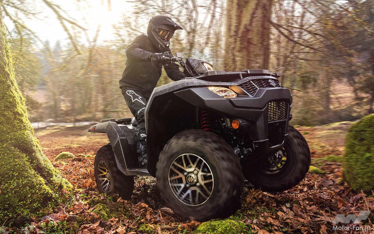 スズキがアメリカでATV（ひとり乗りオフロード車）の累計生産50万台を達成 ｜ Motor-Fan[モーターファン]