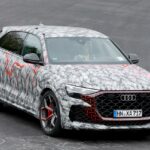 「この巨体で0-100km/h加速3.7秒！ アウディのフラッグシップSUV「Q8」シリーズに最高峰モデル「RS Q8」登場へ！ニュルブルクリンクでテスト中!!」の3枚目の画像ギャラリーへのリンク