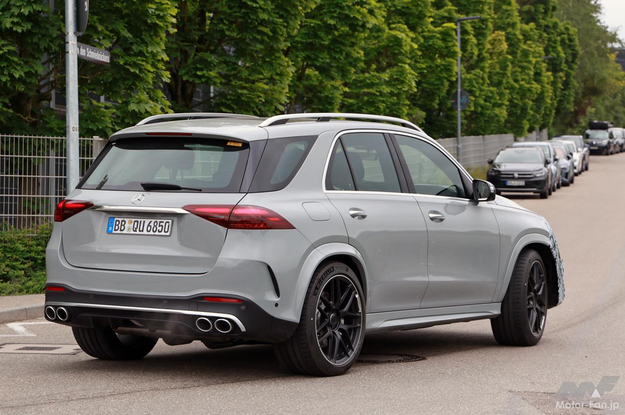 「改良新型か、次世代型か？メルセデスAMG「GLE 53」謎のプロトタイプをスクープ」の10枚めの画像