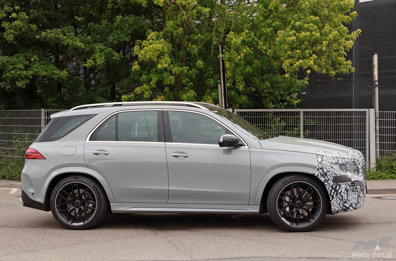 「改良新型か、次世代型か？メルセデスAMG「GLE 53」謎のプロトタイプをスクープ」の5枚めの画像