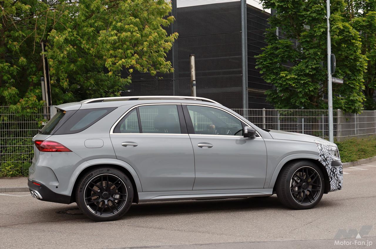 「改良新型か、次世代型か？メルセデスAMG「GLE 53」謎のプロトタイプをスクープ」の6枚めの画像