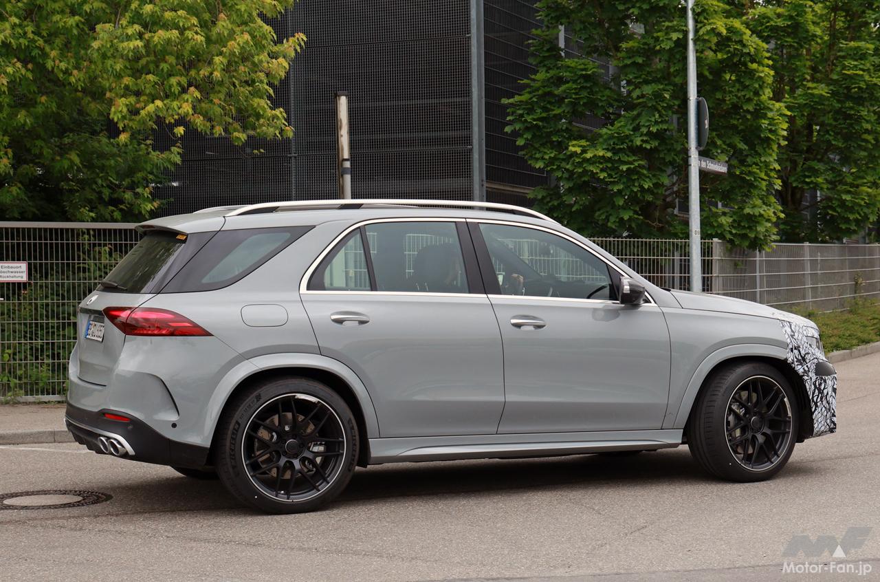 「改良新型か、次世代型か？メルセデスAMG「GLE 53」謎のプロトタイプをスクープ」の7枚めの画像