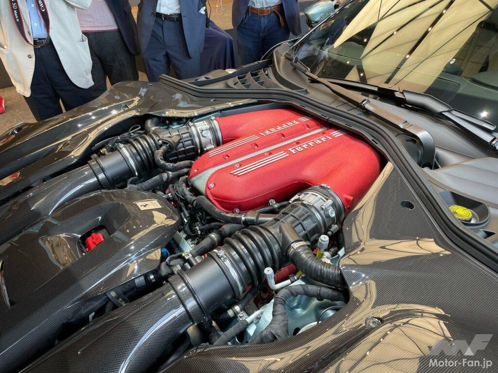 「フェラーリ最新モデル「12チリンドリ」日本公開！6.5LのV型12気筒は830馬力を絞り出す！」の7枚目の画像