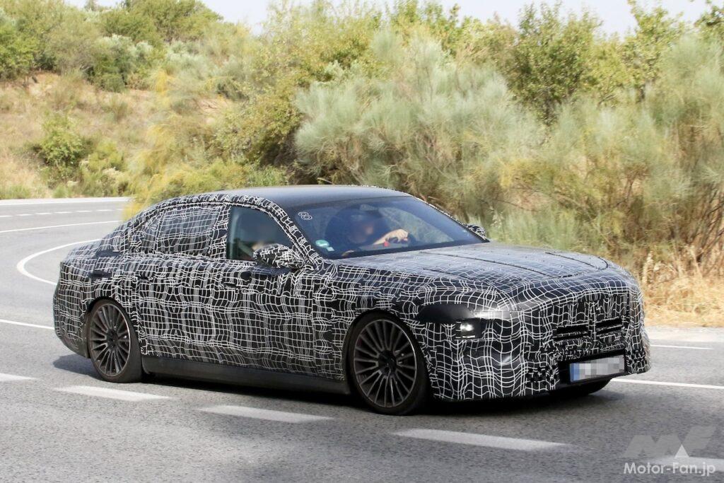 「BMW7シリーズのビッグマイチェン車両が初出現！あの分割ヘッドライトはどうなる？」の3枚目の画像