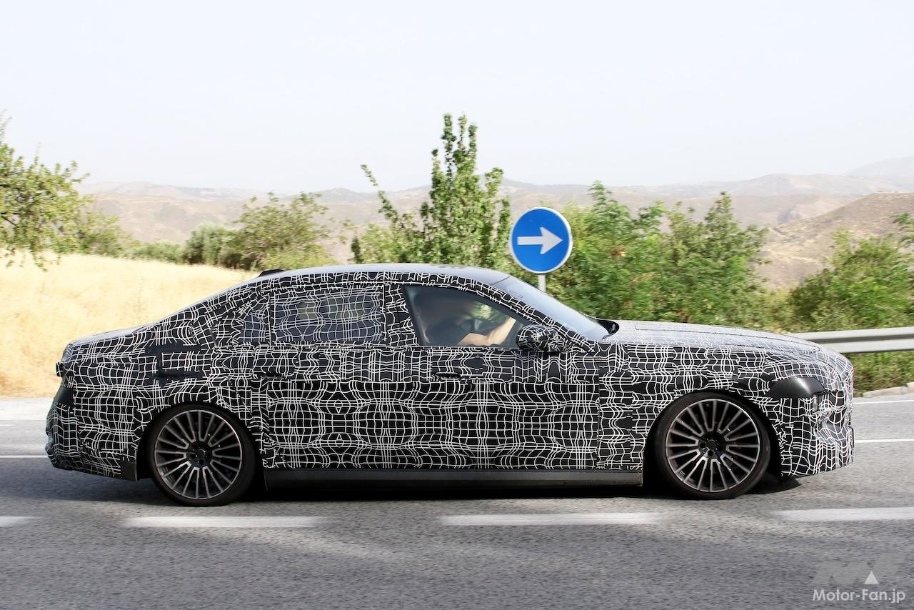 「BMW7シリーズのビッグマイチェン車両が初出現！あの分割ヘッドライトはどうなる？」の3枚めの画像