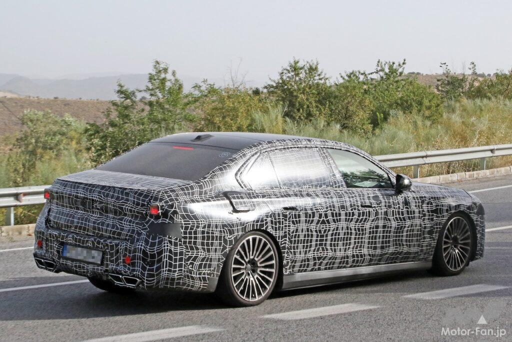 「BMW7シリーズのビッグマイチェン車両が初出現！あの分割ヘッドライトはどうなる？」の6枚目の画像
