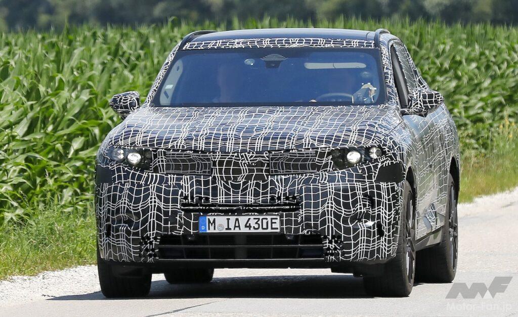 「BMW「X5」次世代型、「マッハE」スタイルのドアハンドル採用！今後のブランドのアイデンティティに」の1枚目の画像